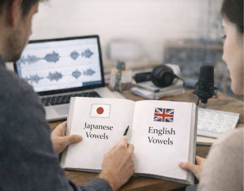 日英の比較イメージ